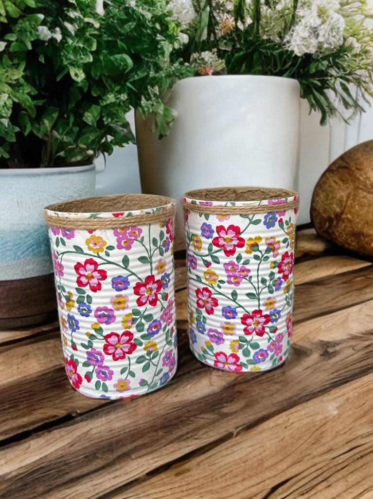 Ditsy Floral Grow Your Own Herbs Gift Set