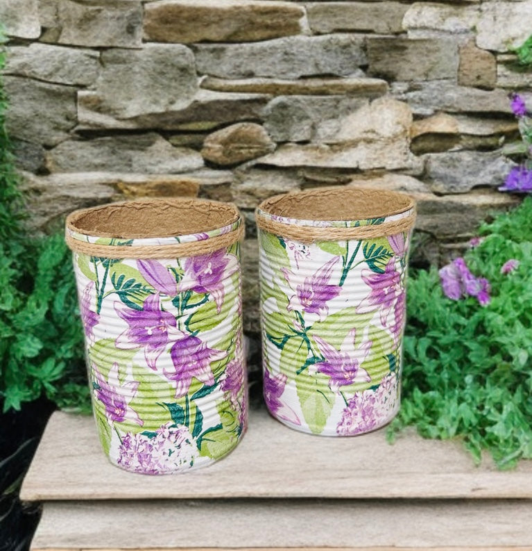 Lilac Lily & Hydrangea Grow Your Own Herbs Garden Gift Set