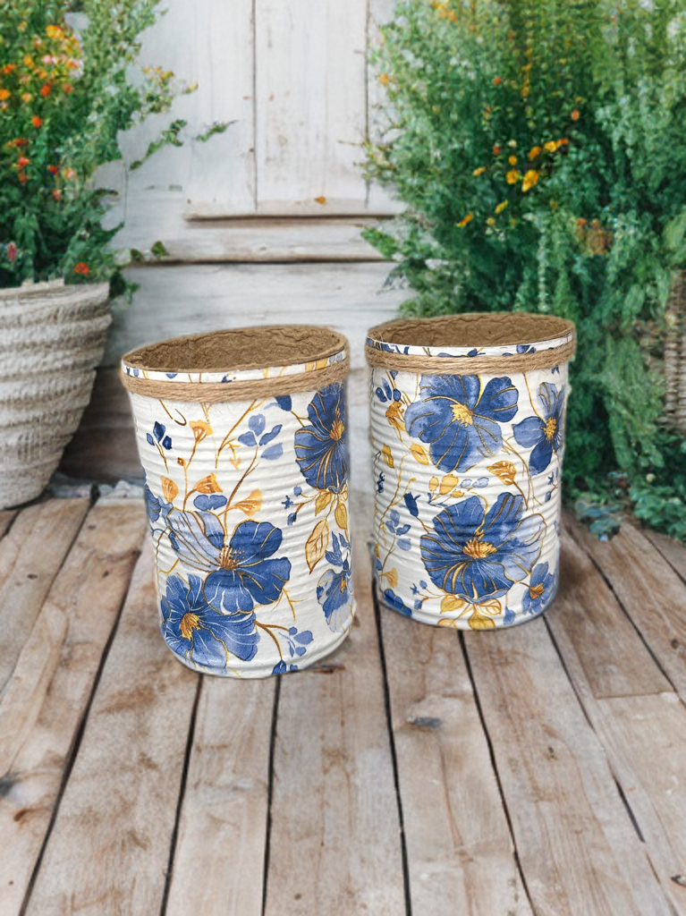 Blue Poppy Grow Your Own Herb Garden Gift Set