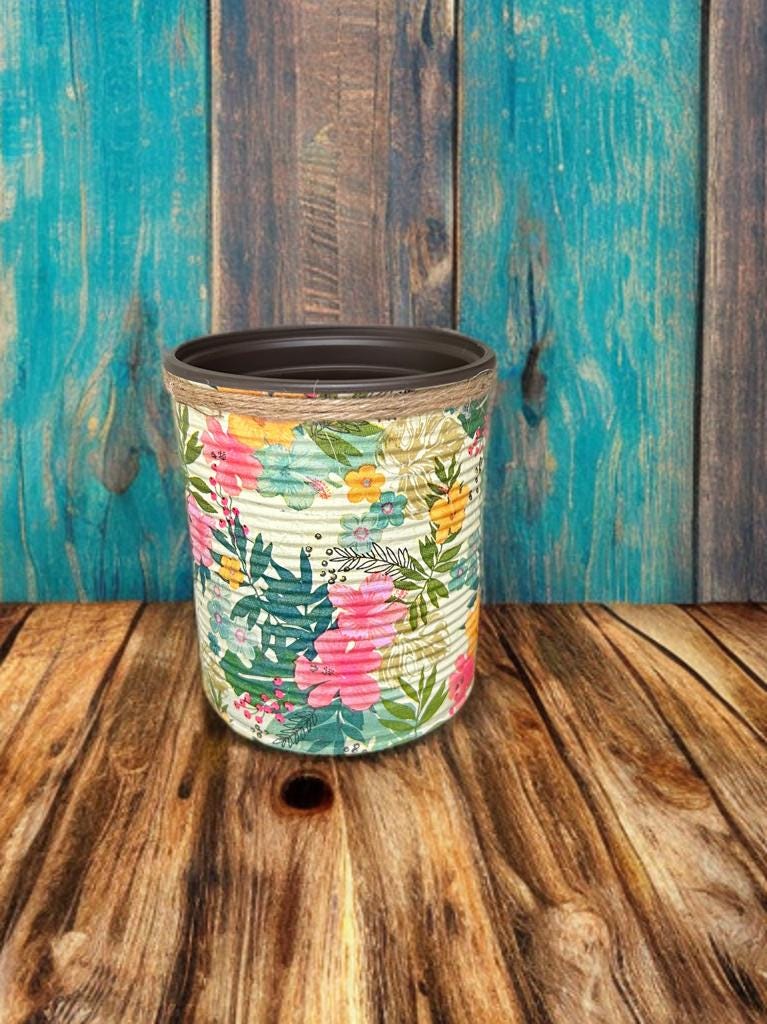 Sage Green Tropical Indoor House Plant Pot - 10cm