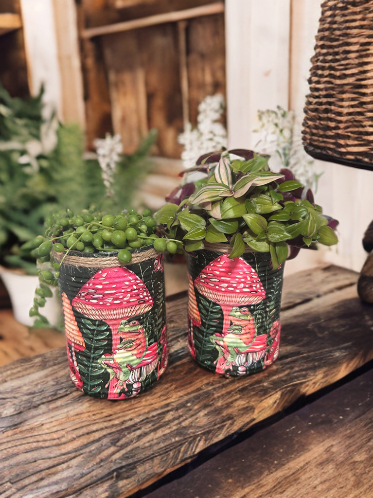 Whimsical Toadstool & Toad Grow Your Own Herb Garden Gift Set