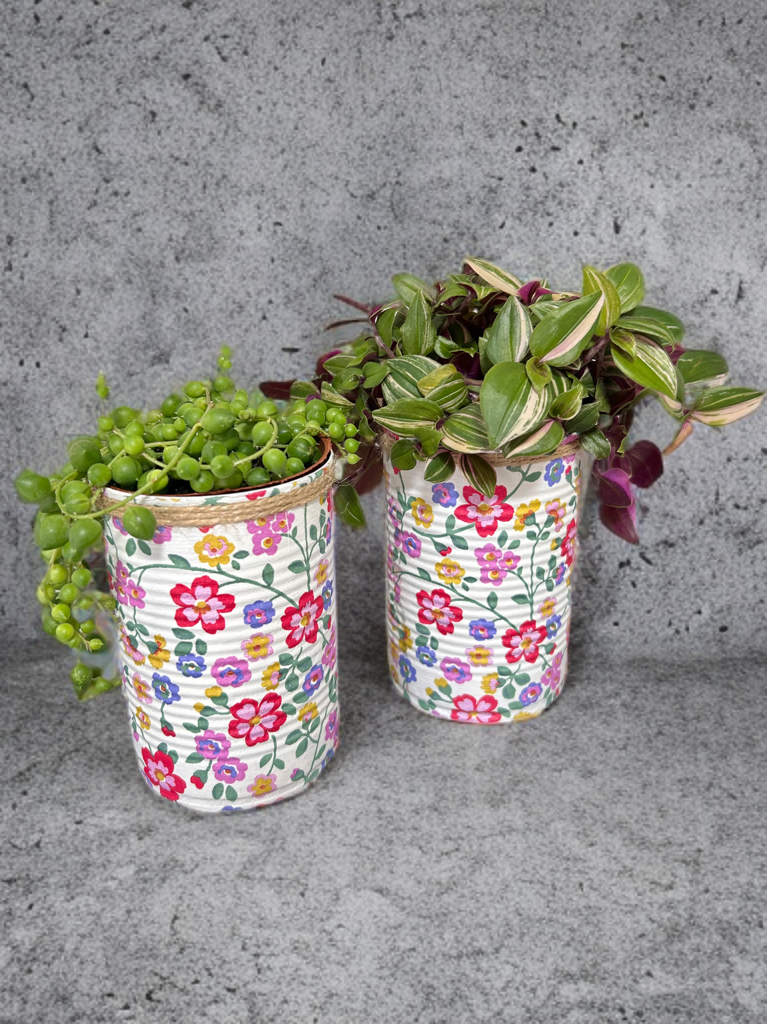 Ditsy Floral Grow Your Own Herbs Gift Set