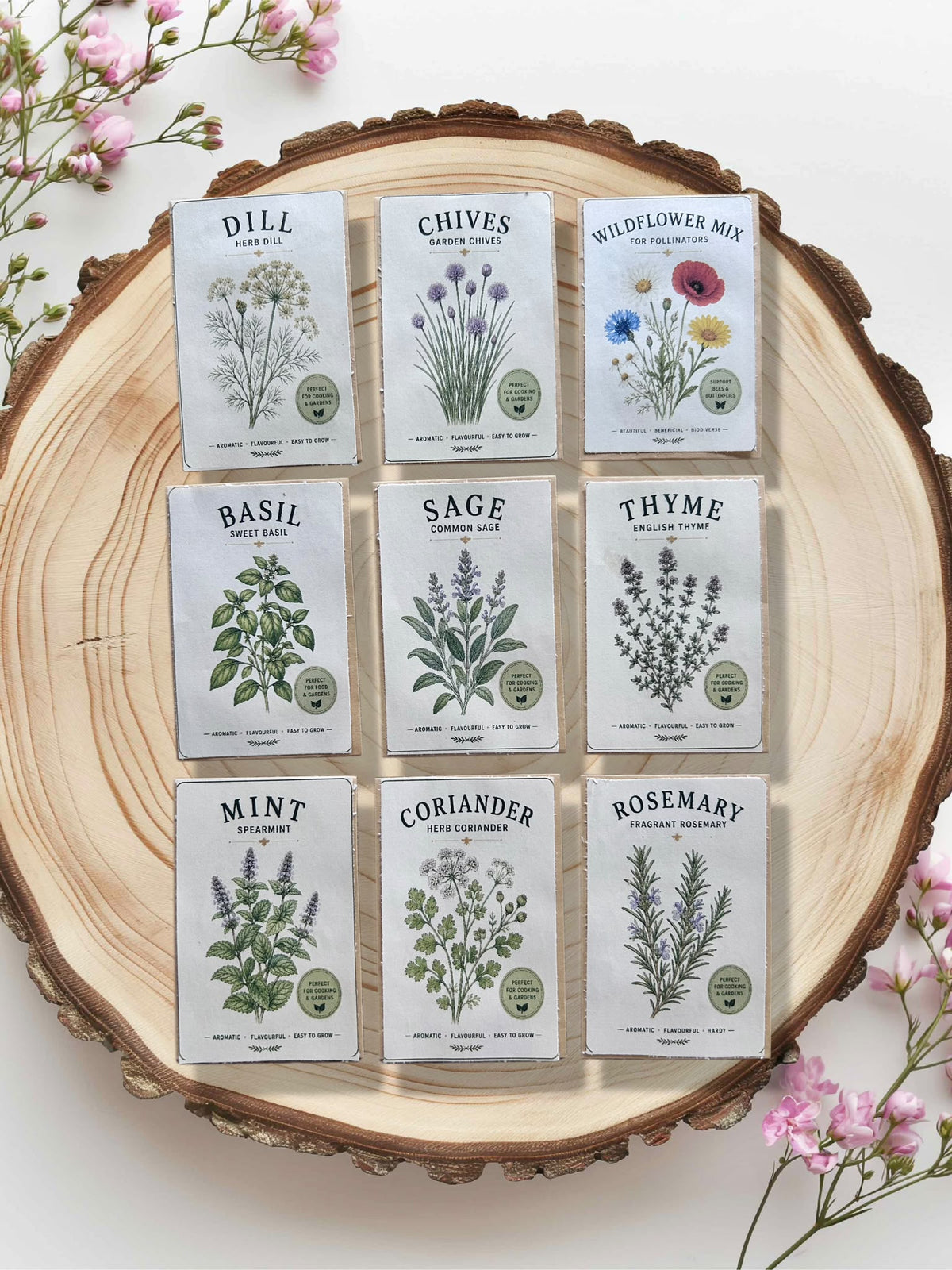 Herb & Wildflower Seeds – Choose Your Variety