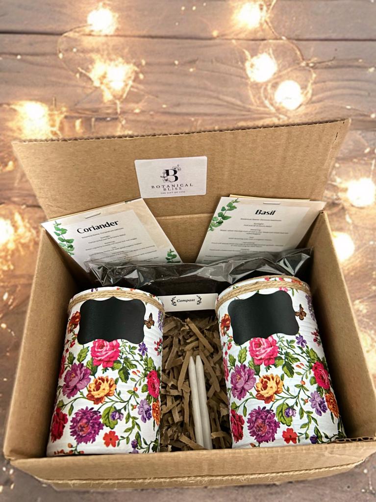 Vibrant Floral Countryside Grow Your Own Gift Set