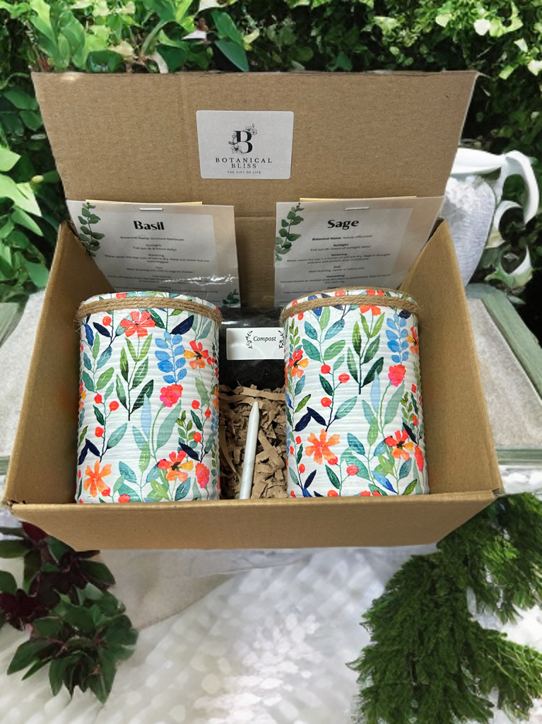 Wildflower Berry Bloom Grow Your Own Herb Garden Gift Set