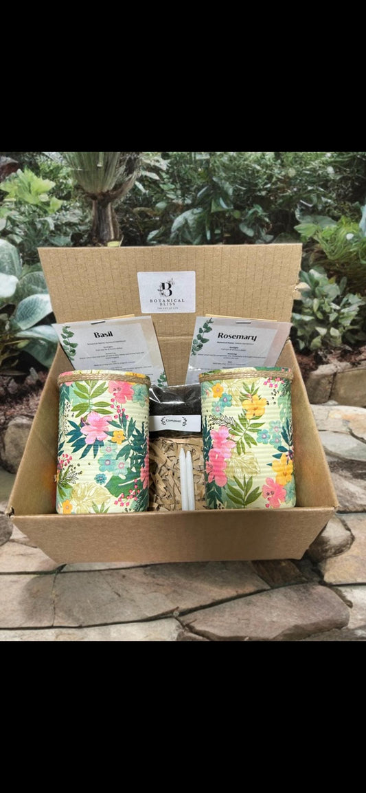 Hawaiian Tropical Grow Your Own Herbs Gift Set