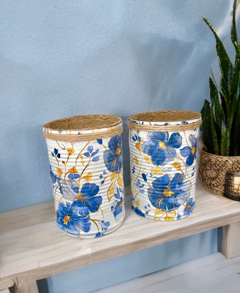Blue Poppy Grow Your Own Herb Garden Gift Set