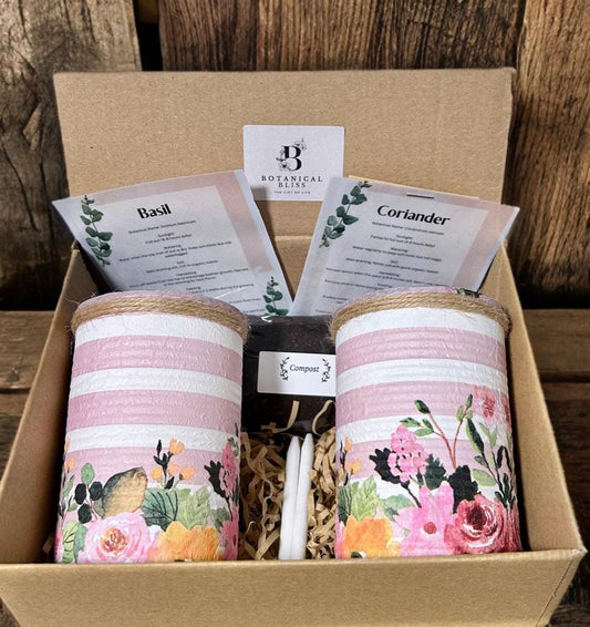 English Garden Stripe Grow Your Own Gift Set