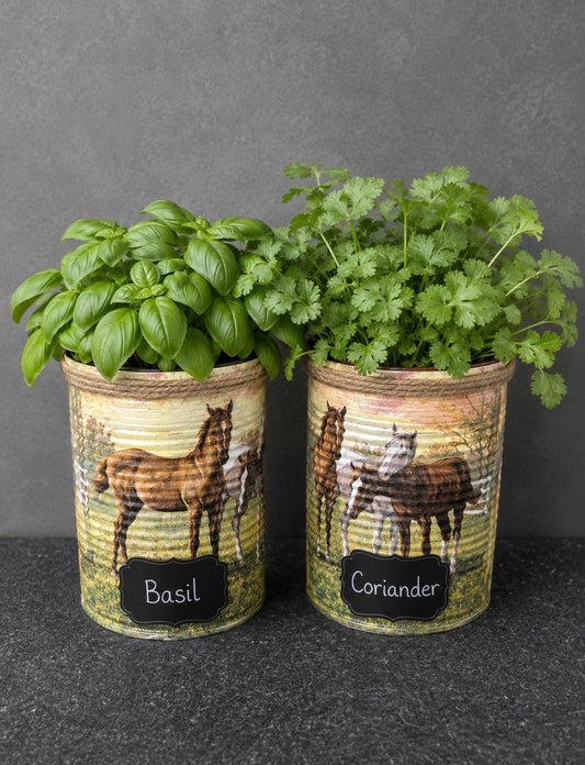 Horse Meadow Kräutergarten-Geschenkset zum Selbstziehen