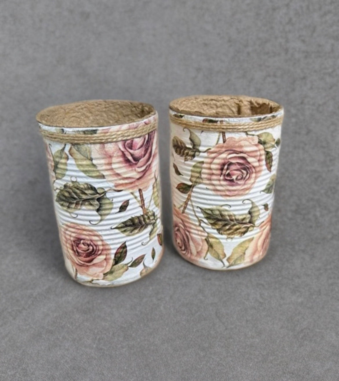Geschenkset "Vintage Rosengarten" zum Kräuter selbst anbauen
