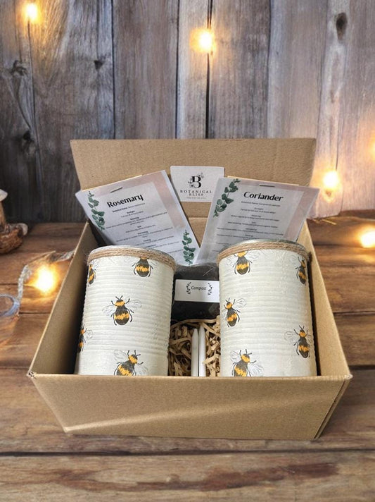 Honey Bee Rustic Grow Your Own Gift Set
