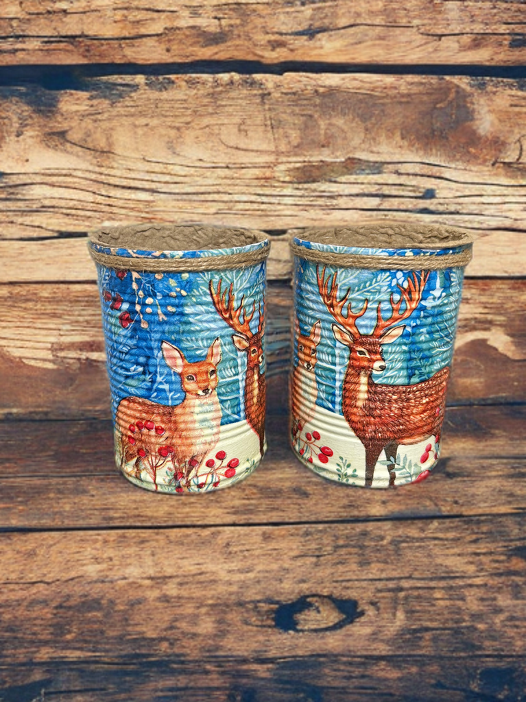 Winter Woodland Deer Grow Your Own Herb Garden Gift Set