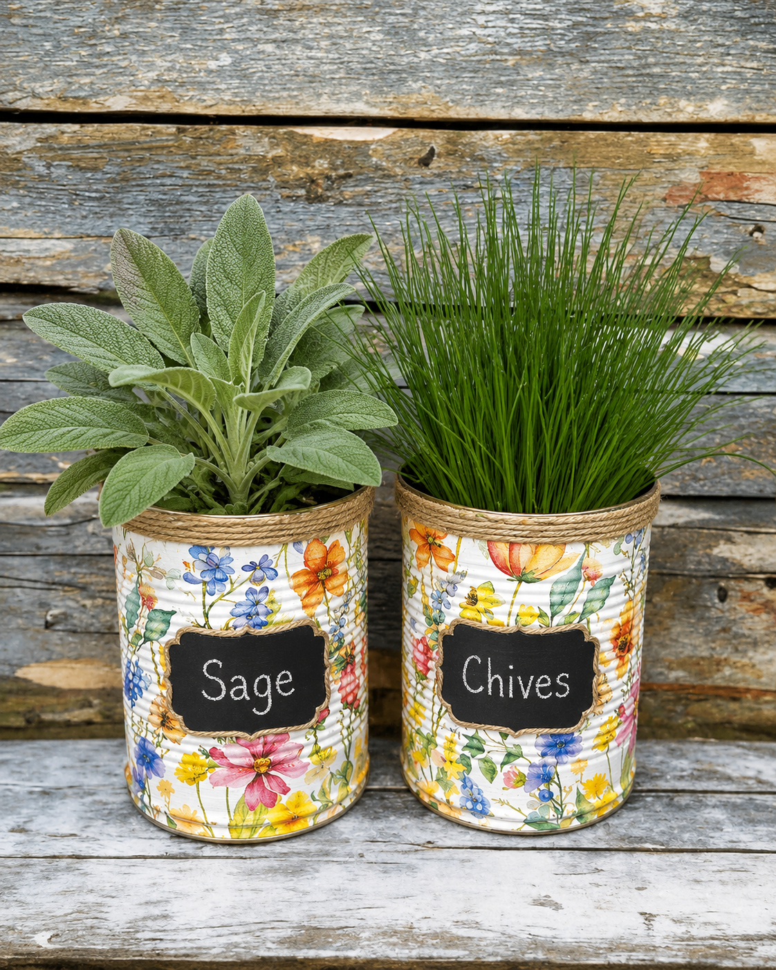 Summer Meadow Grow Your Own Herb Garden Gift Set