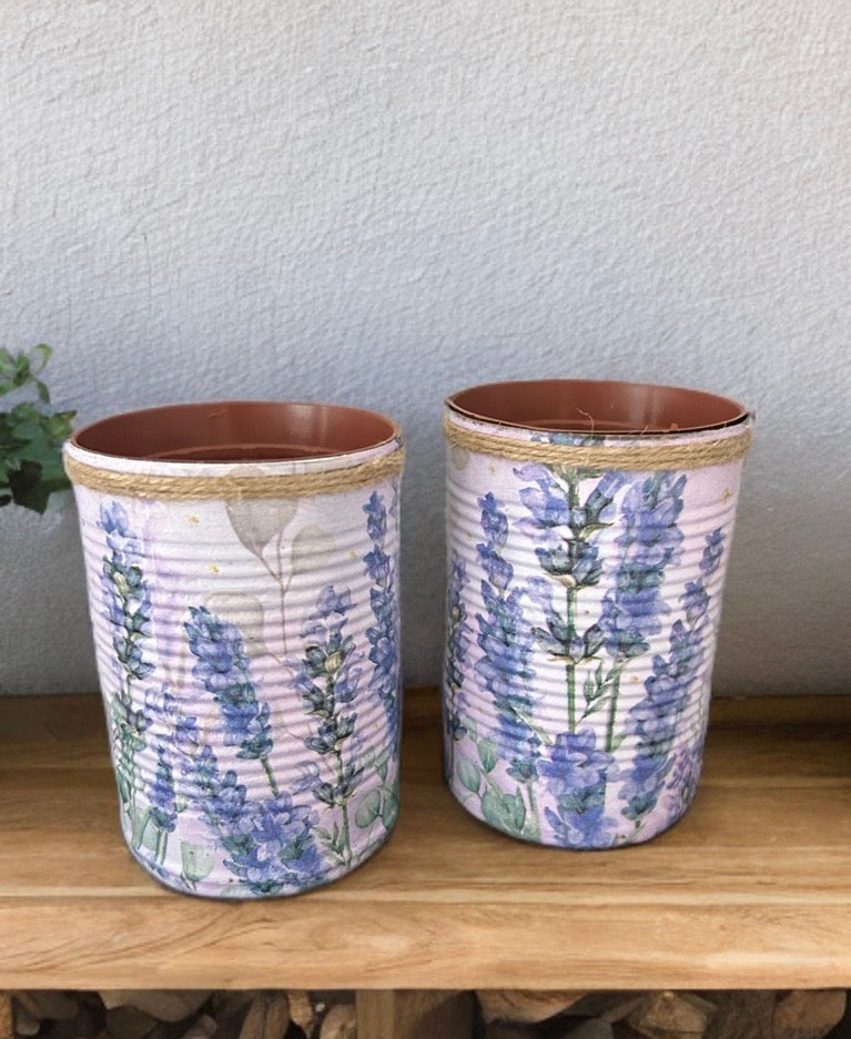 Lavender Floral Grow Your Own Herb Garden Gift Set