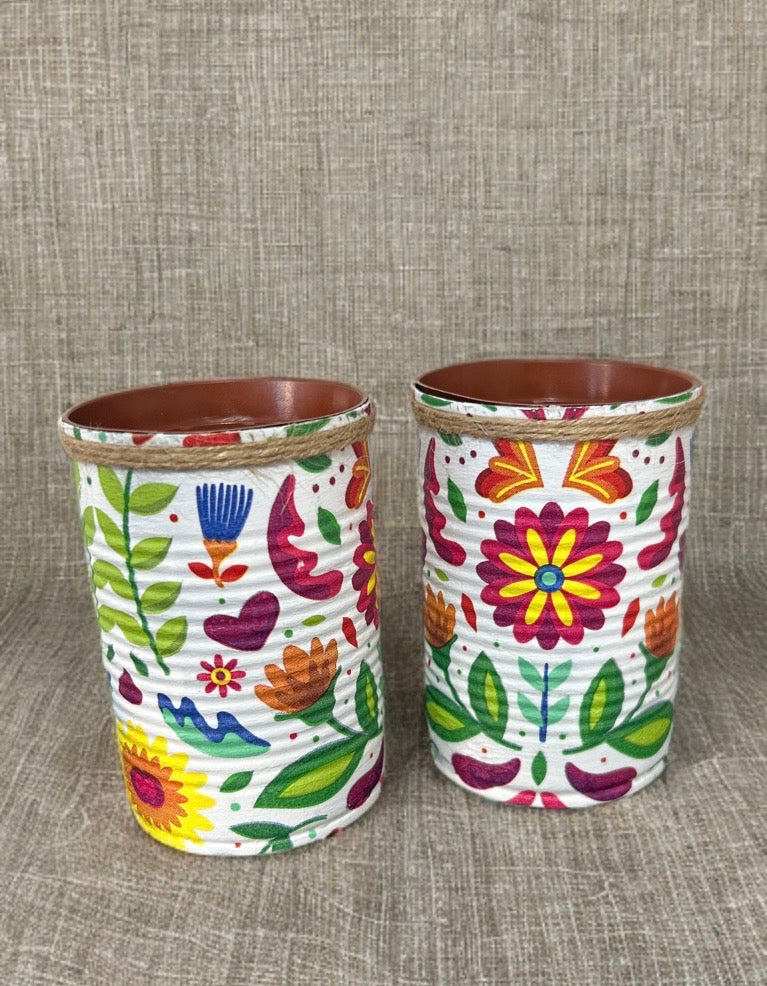 Folk Floral Grow Your Own Herb Garden Gift Set