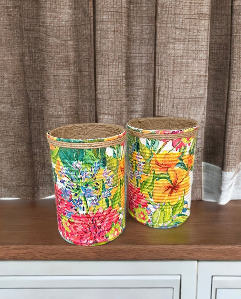 Tropical Floral Plant Grow Your Own Herbs Gift Set