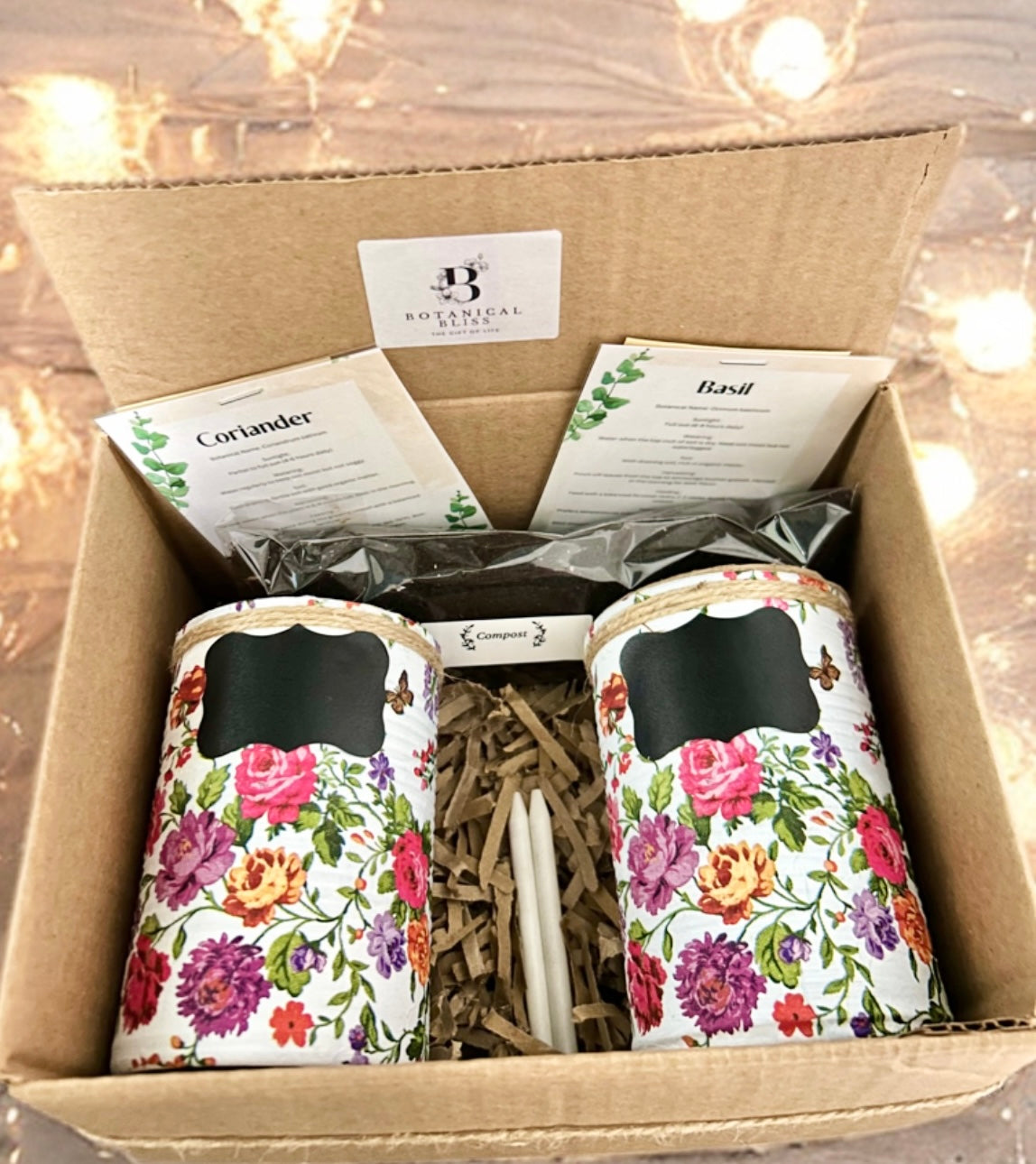 Vibrant Floral Countryside Grow Your Own Gift Set